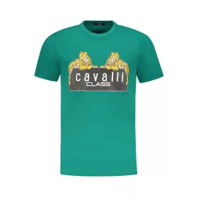 CAVALLI CLASS RÖVID UJJÚ PÓLÓ FÉRFI ZÖLD XL