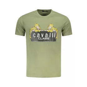 CAVALLI CLASS RÖVID UJJÚ PÓLÓ FÉRFI ZÖLD XL