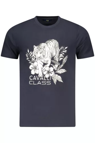 CAVALLI CLASS RÖVID UJJÚ PÓLÓ FÉRFI KÉK XL