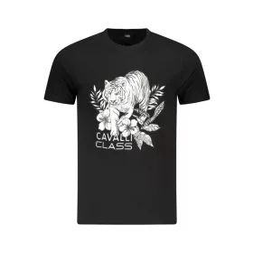 CAVALLI CLASS RÖVID UJJÚ PÓLÓ FÉRFI FEKETE XL