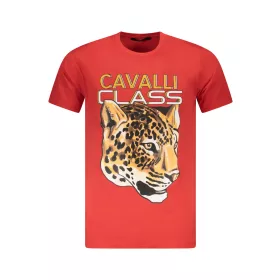 CAVALLI CLASS RÖVID UJJÚ PÓLÓ FÉRFI PIROS XL