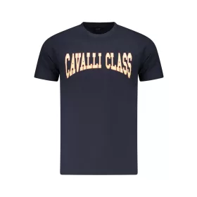 CAVALLI CLASS RÖVID UJJÚ PÓLÓ FÉRFI KÉK XL