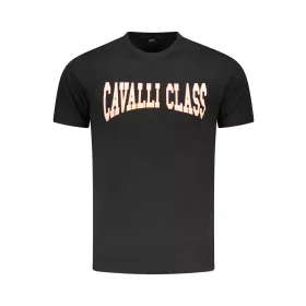 CAVALLI CLASS RÖVID UJJÚ PÓLÓ FÉRFI FEKETE XL