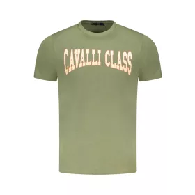 CAVALLI CLASS RÖVID UJJÚ PÓLÓ FÉRFI ZÖLD XL