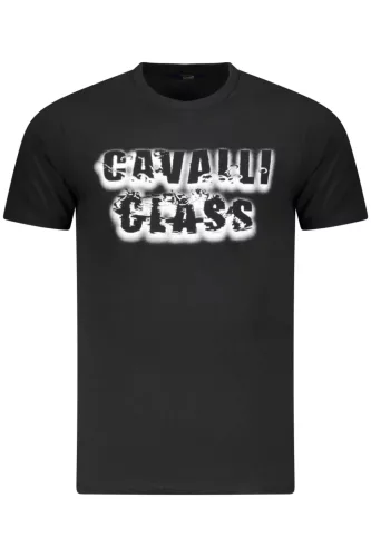 CAVALLI CLASS RÖVID UJJÚ PÓLÓ FÉRFI FEKETE M
