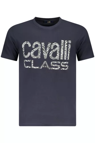 CAVALLI CLASS RÖVID UJJÚ PÓLÓ FÉRFI KÉK