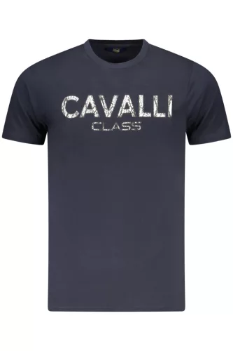 CAVALLI CLASS RÖVID UJJÚ PÓLÓ FÉRFI KÉK