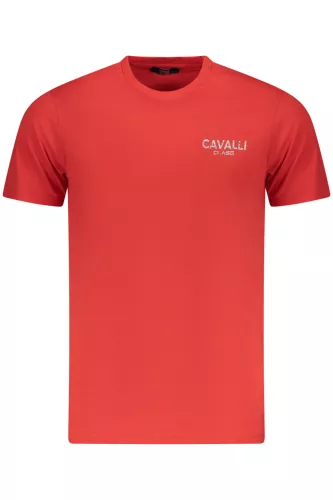 CAVALLI CLASS RÖVID UJJÚ PÓLÓ FÉRFI PIROS