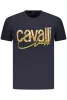 CAVALLI CLASS RÖVID UJJÚ PÓLÓ FÉRFI KÉK