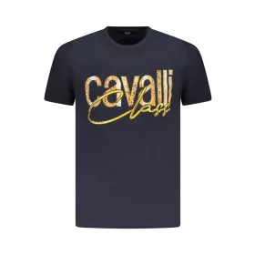 CAVALLI CLASS RÖVID UJJÚ PÓLÓ FÉRFI KÉK
