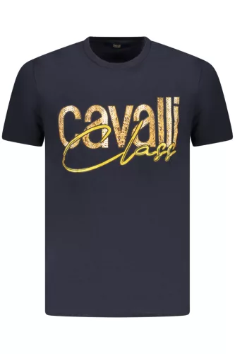 CAVALLI CLASS RÖVID UJJÚ PÓLÓ FÉRFI KÉK