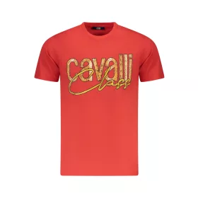 CAVALLI CLASS RÖVID UJJÚ PÓLÓ FÉRFI PIROS XL