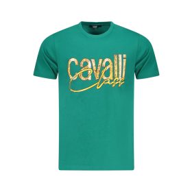 CAVALLI CLASS RÖVID UJJÚ PÓLÓ FÉRFI ZÖLD M
