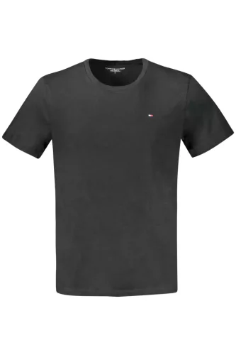 Tommy Hilfiger férfi fekete rövid ujjú póló