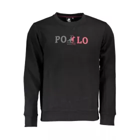 US Grand Polo férfi fekete pulóver 2XL