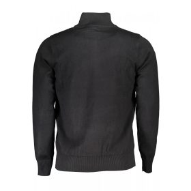 US Grand Polo férfi fekete hosszúujjú felső M