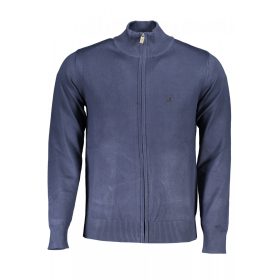   US Grand Polo férfi kék cipzáros, hosszú ujjú felső 2XL