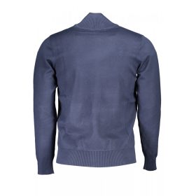   US Grand Polo férfi kék cipzáros, hosszú ujjú felső 2XL