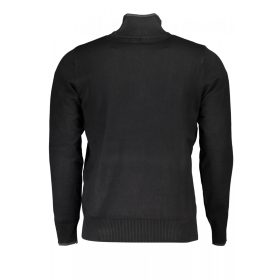 US Grand Polo férfi fekete hosszúujjú felső 2XL