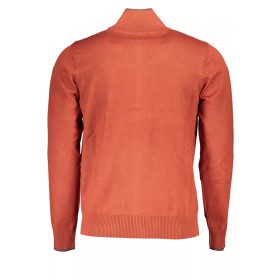   US Grand Polo férfi bronz cipzáros, hosszú ujjú felső XL