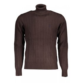 US Grand Polo férfi barna pulóver 2XL