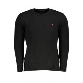 US Grand Polo férfi fekete hosszúujjú felső 2XL