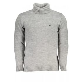   US Grand Polo férfi szürke pulóver, hosszú ujjú felső 2XL