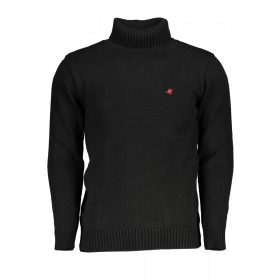 US Grand Polo férfi fekete hosszúujjú felső 2XL