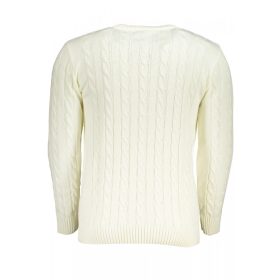 US Grand Polo férfi fehér pulóver 2XL