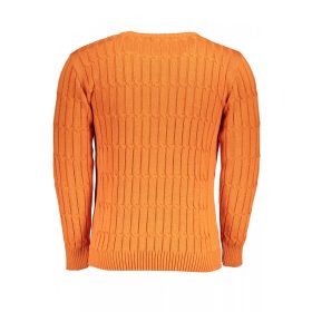 US Grand Polo férfi narancssárga pulóver XL