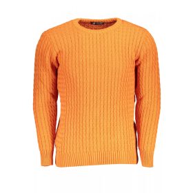 US Grand Polo férfi narancssárga pulóver XL