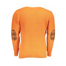 US Grand Polo férfi narancssárga pulóver XL