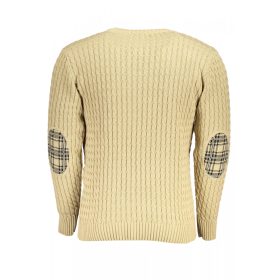 US Grand Polo férfi bézs pulóver 2XL