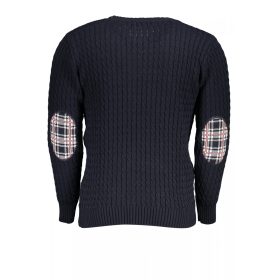 US Grand Polo férfi kék pulóver M