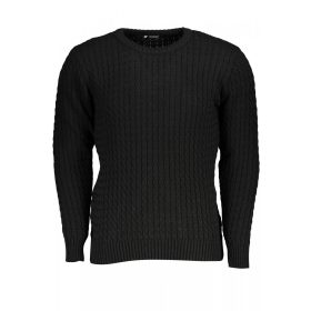 US Grand Polo férfi fekete hosszúujjú felső XL