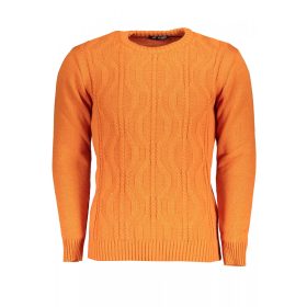 US Grand Polo férfi narancssárga pulóver XL
