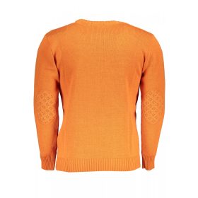 US Grand Polo férfi narancssárga pulóver XL