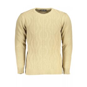 US Grand Polo férfi bézs pulóver XL