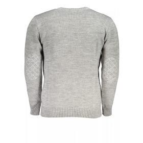   US Grand Polo férfi szürke pulóver, hosszú ujjú felső XL