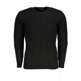 US Grand Polo férfi fekete hosszúujjú felső XL