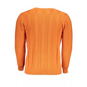 US Grand Polo férfi narancssárga pulóver XL