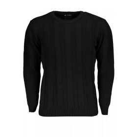 US Grand Polo férfi fekete hosszúujjú felső XL