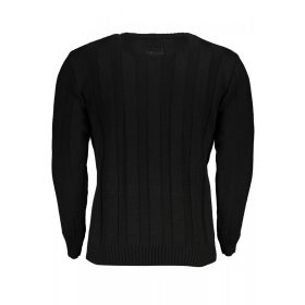 US Grand Polo férfi fekete hosszúujjú felső XL