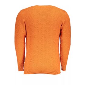 US Grand Polo férfi narancssárga pulóver XL
