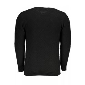 US Grand Polo férfi fekete hosszúujjú felső XL