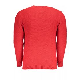 US Grand Polo férfi piros pulóver, pulcsi XL