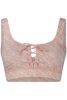 Guess Jeans női mintás rózsaszín-fehér top XS