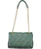 Valentino bags smaragdzöld női steppelt válltáska 26 x 17 x 6 cm