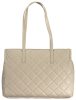   Valentino bézs női steppelt válltáska 40 x 28 x 16 cm