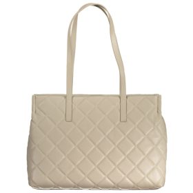 Valentino bézs női steppelt válltáska 40 x 28 x 16 cm